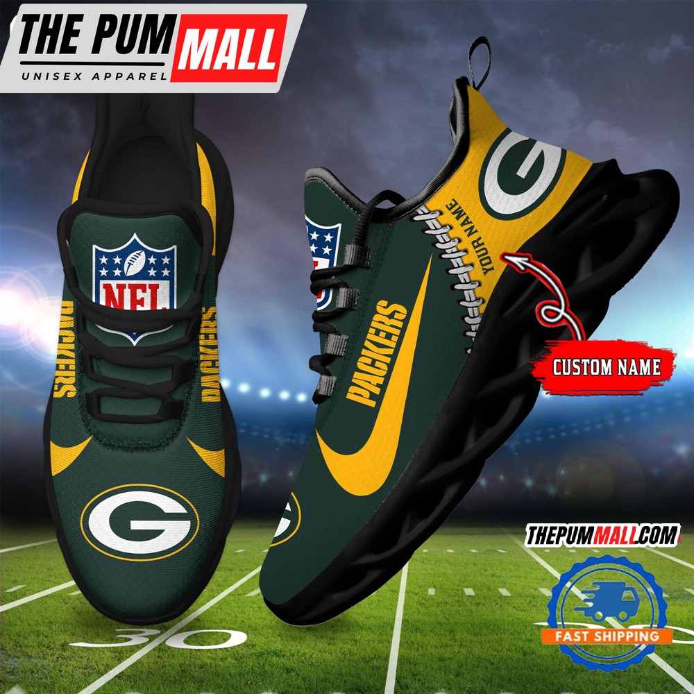 NFL Green Bay Packers Football New Season Sneaker Max Soul Shoes