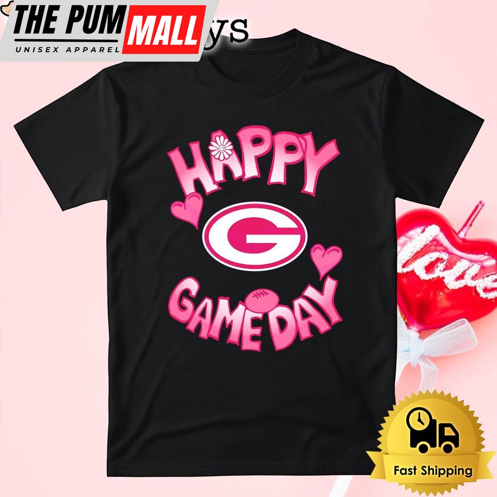 NFL Green Bay Packers Happy GameDay Valentine’s Day T Shirt