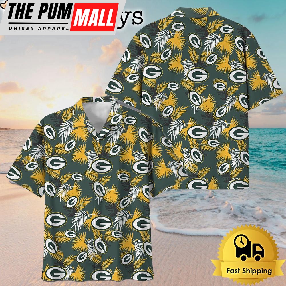 NFL Green Bay Packers Hawaiian Shirts For Family Trips
