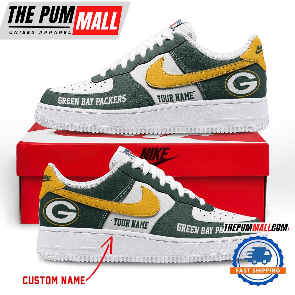 NFL Green Bay Packers Limited Edition Personalized Air Force 1 Shoes Sneaker