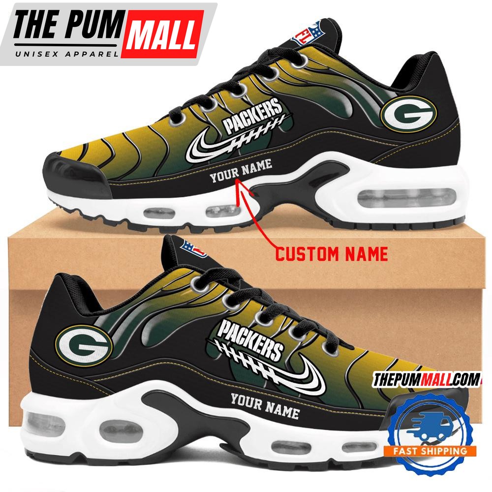 NFL Green Bay Packers Personalized Limited Edition Air Max Plus Shoes Sneaker