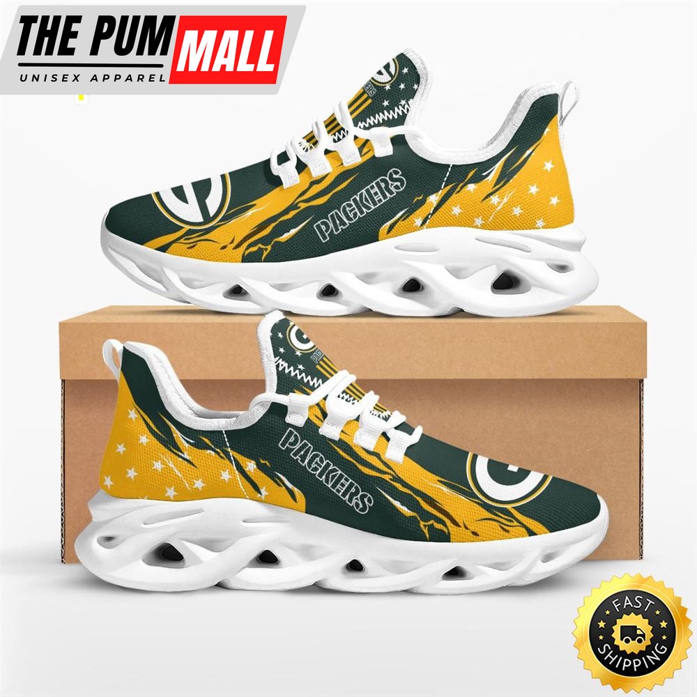 NFL Green Bay Packers Stars and Stripes M Soul Shoes