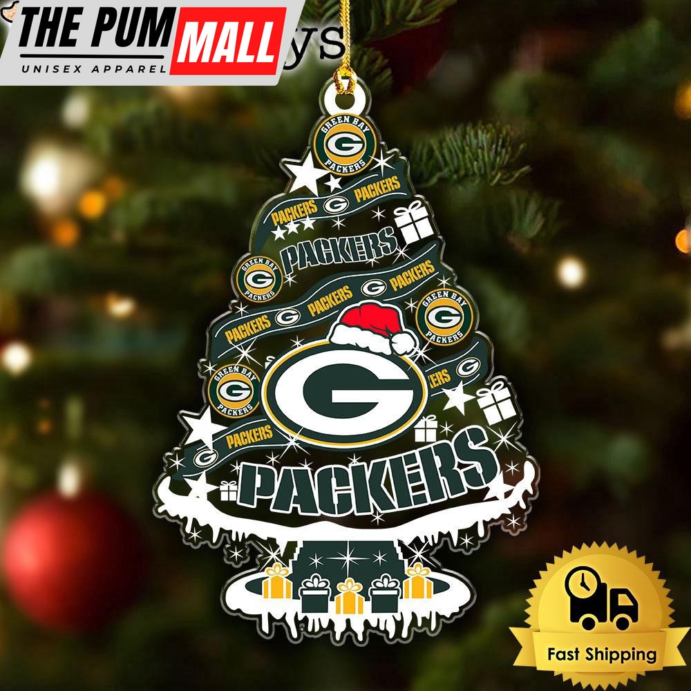 NFL Green Bay Packers Tree Christmas Ornament Limited Edition