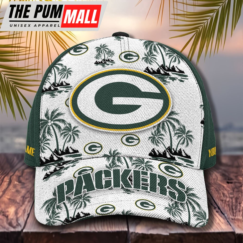 NFL Green Bay Packers Tropical Summer Basball Cap