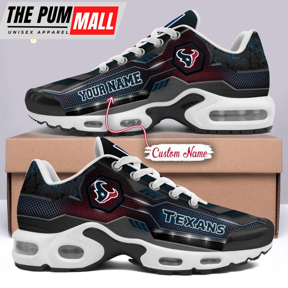 NFL Houston Texans Custom Name TN Shoes
