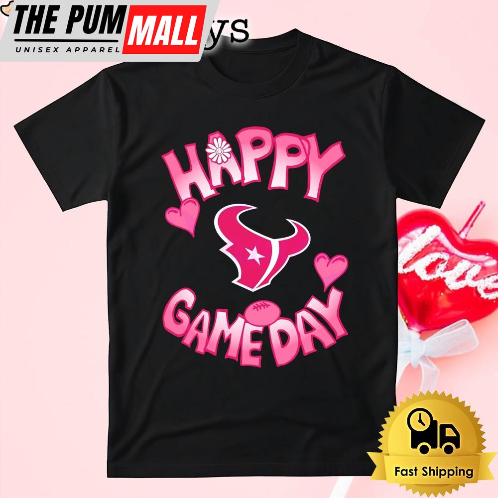 NFL Houston Texans Happy GameDay Valentine’s Day T Shirt