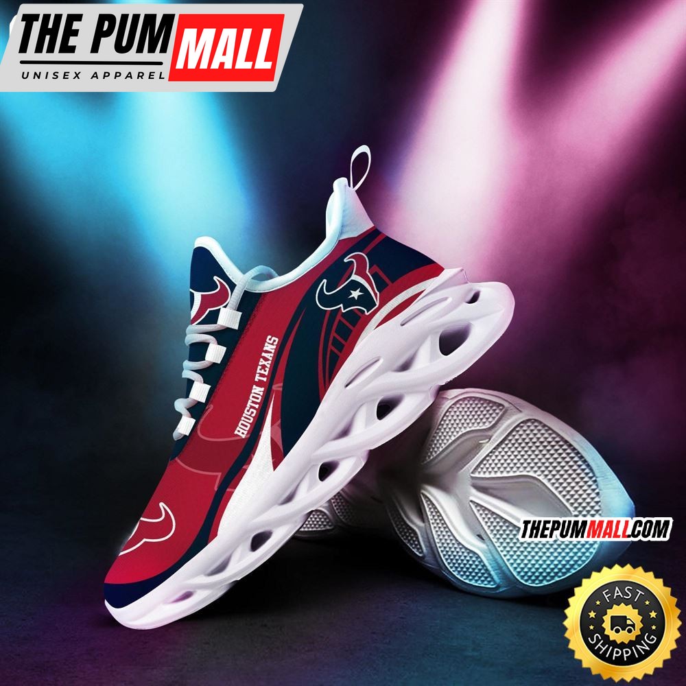 NFL Houston Texans Sneaker Max Soul Shoes Hot Special Gift For Fans