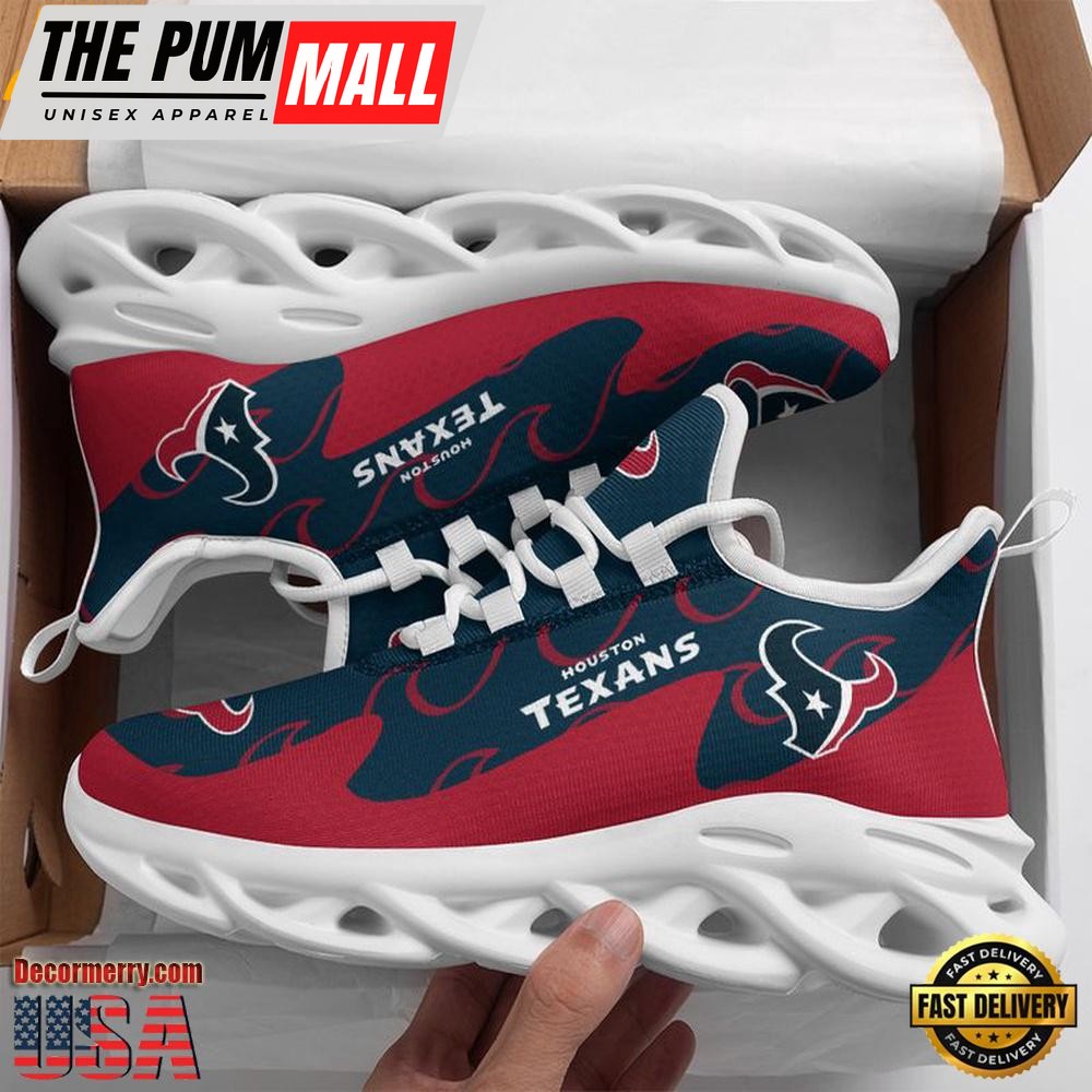 NFL Houston Texans Sport Max Soul Shoes , Running Sneakers Shoes
