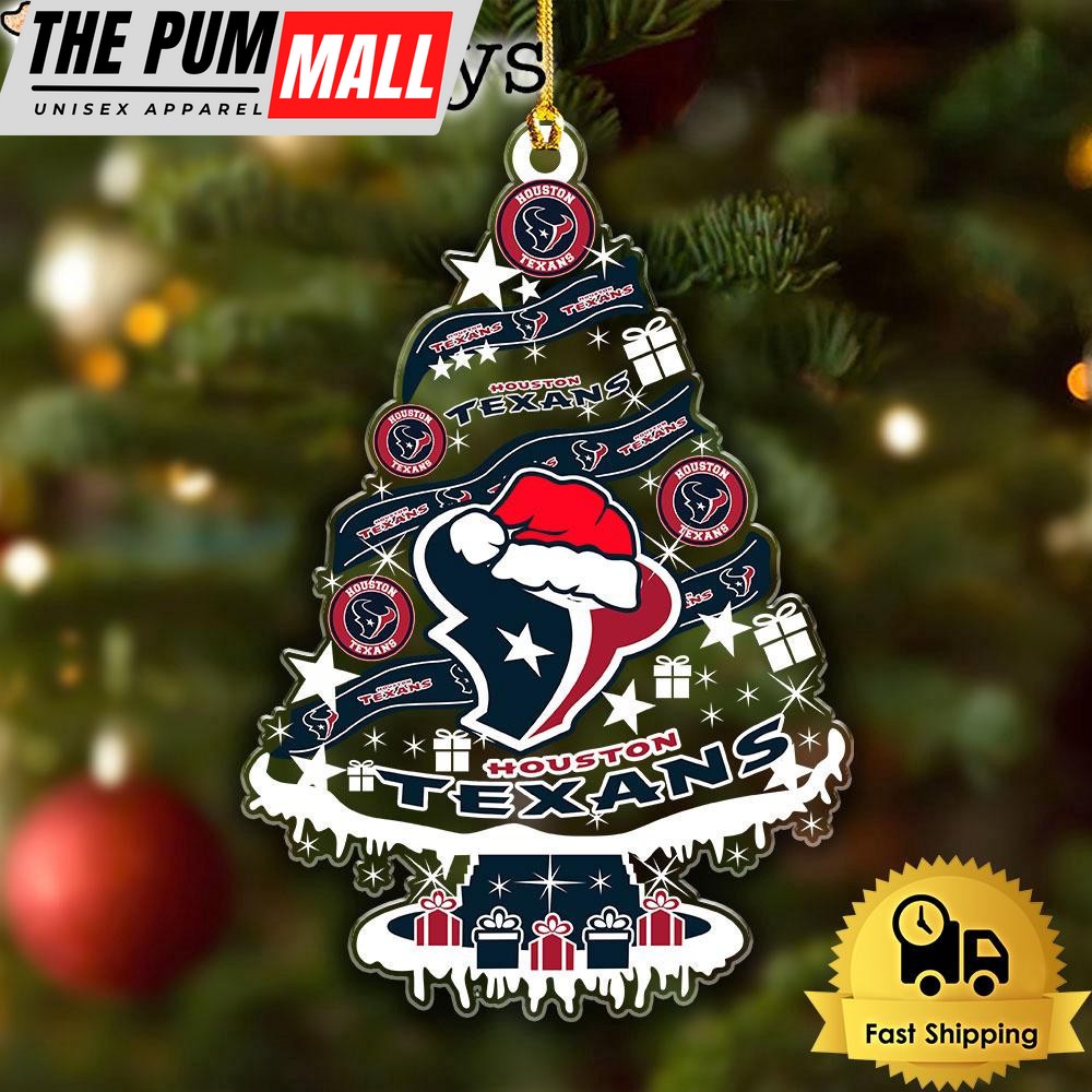 NFL Houston Texans Tree Christmas Ornament Limited Edition