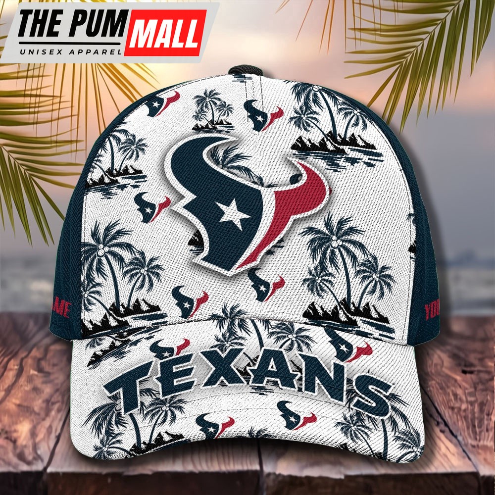 NFL Houston Texans Tropical Summer Basball Cap