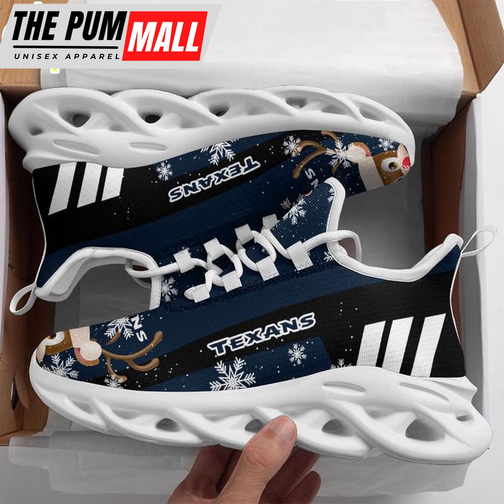 NFL Houston Texans X-max Reindeer Christmas Max Soul Shoes
