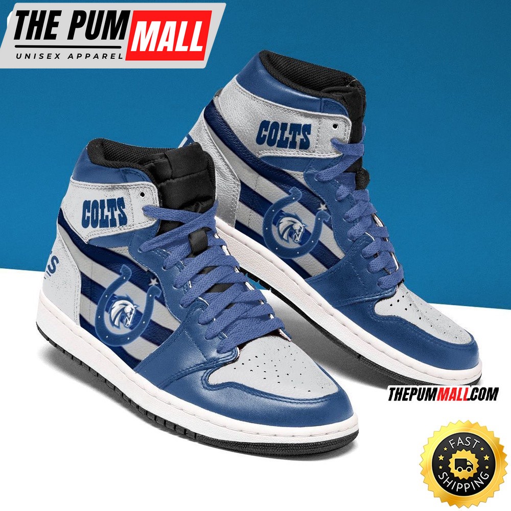 NFL Indianapolis Colts Air Jd 1 Shoes
