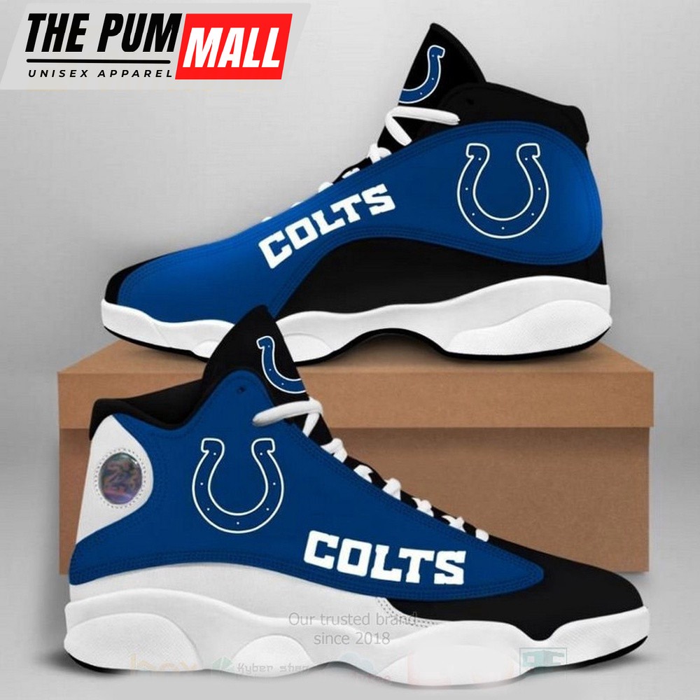 NFL Indianapolis Colts Air Jd 13 Shoes
