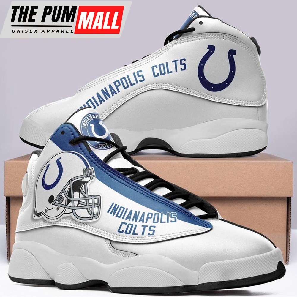 NFL Indianapolis Colts Air Jd 13 Sport Shoes