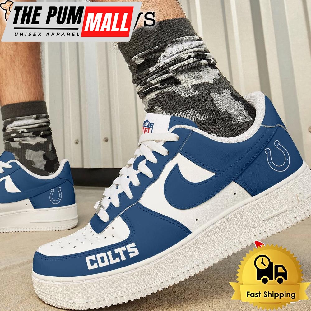 nfl-indianapolis-colts-every-step-carries-belief-custom-air-force-1-shoes-eihbcoaf NFL Indianapolis Colts Every Step Carries Belief Custom Air Force 1 Shoes