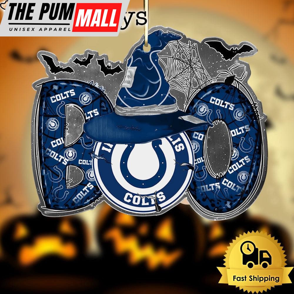 NFL Indianapolis Colts Halloween Boo Ornament Limited Edition
