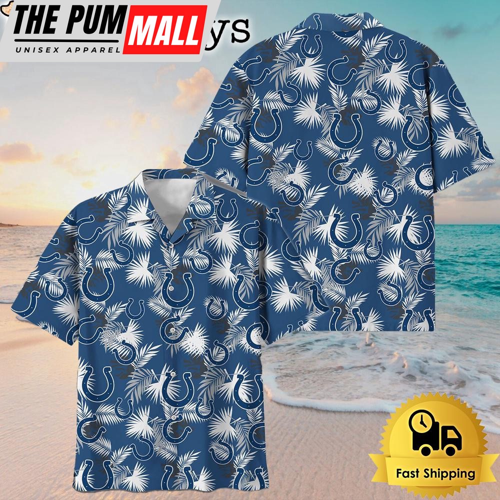 NFL Indianapolis Colts Hawaiian Shirts For Family Trips