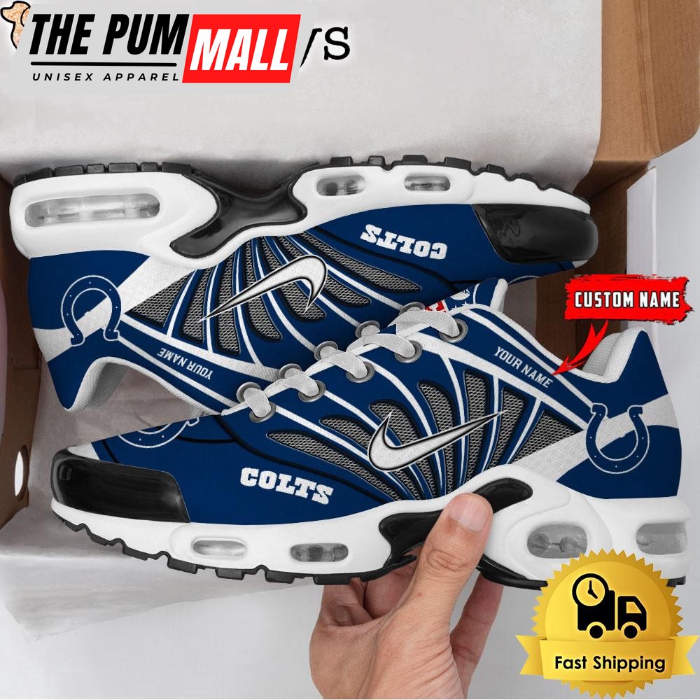 NFL Indianapolis Colts Sport Football Logo Custom Air Max Plus Shoes