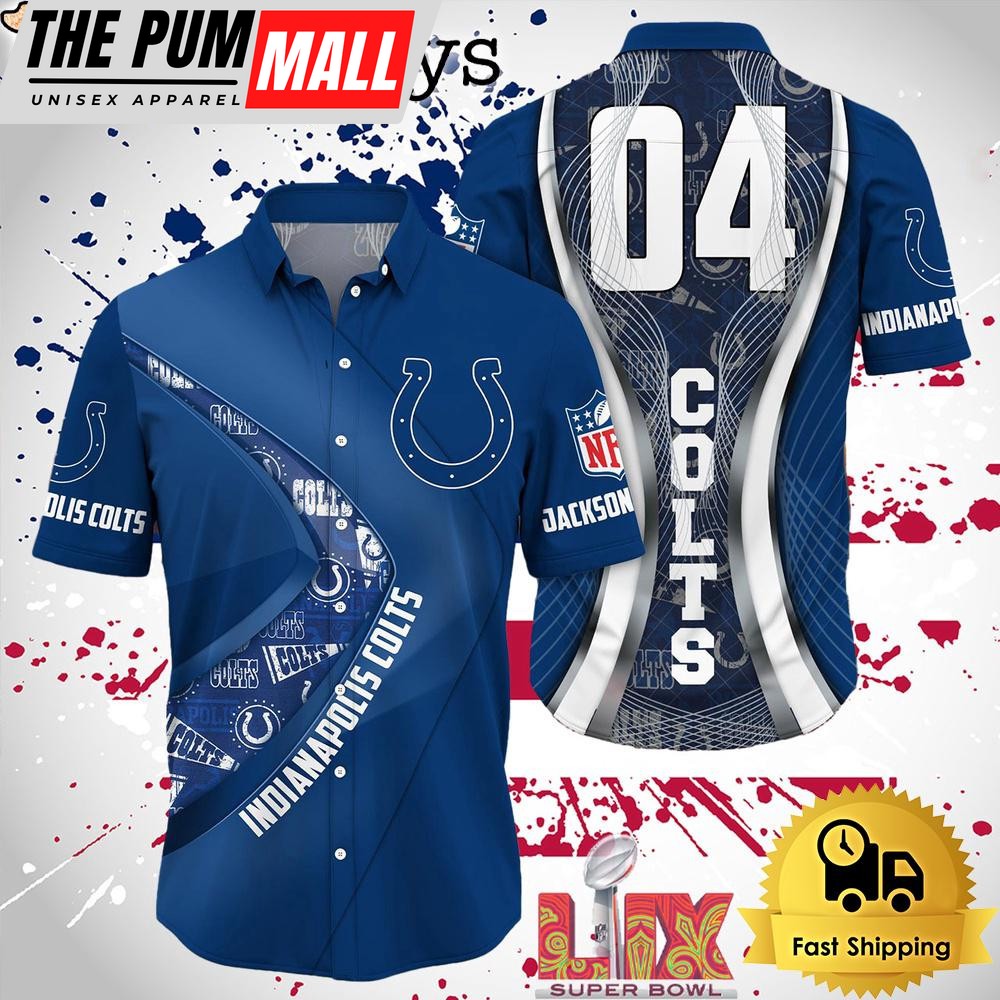 NFL Indianapolis Colts Super Bowl LIX Fans Custom Hawaiian Shirt