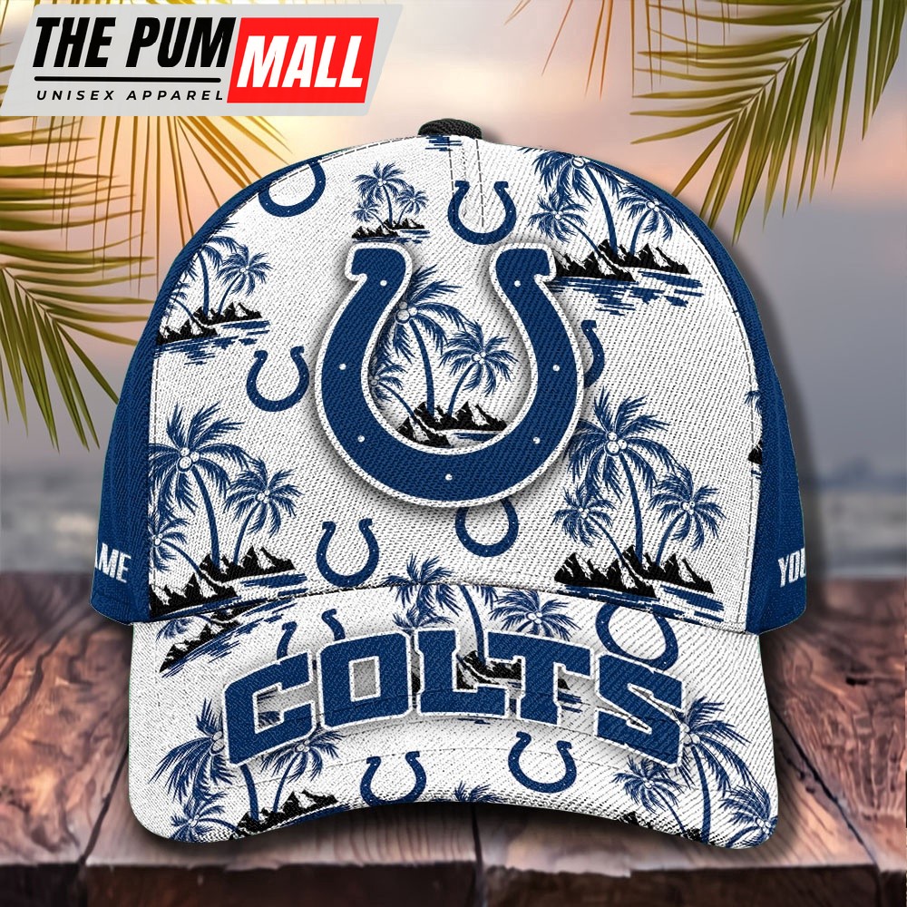 NFL Indianapolis Colts Tropical Summer Basball Cap