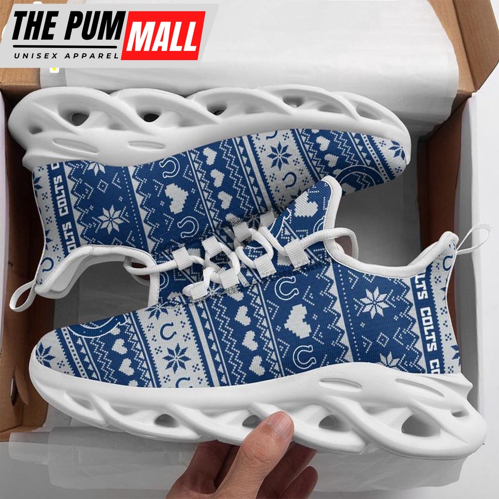 NFL Indianapolis Colts X-max Patterns Christmas Max Soul Shoes