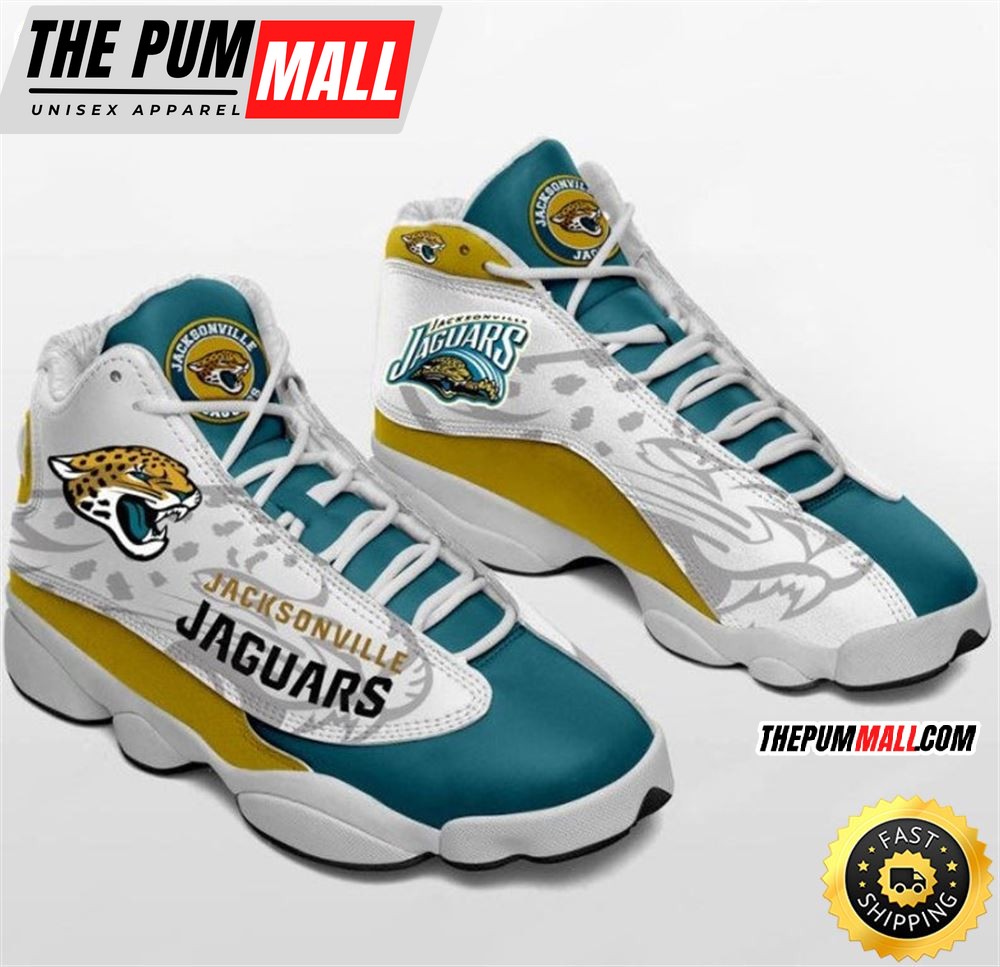 NFL Jacksonville Jaguars Air Jd 13 Shoes
