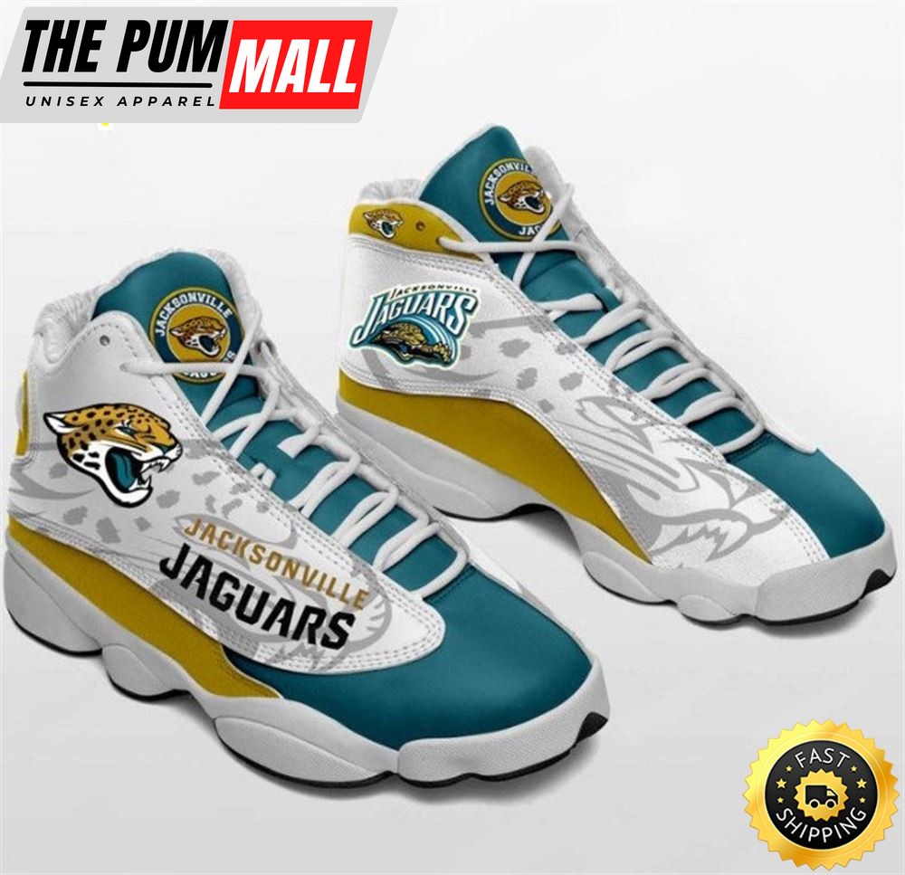 NFL Jacksonville Jaguars Air Jd 13 Shoes