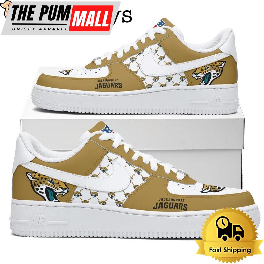 NFL Jacksonville Jaguars Dress With A Winning Attitude Custom Air Force 1 Shoes