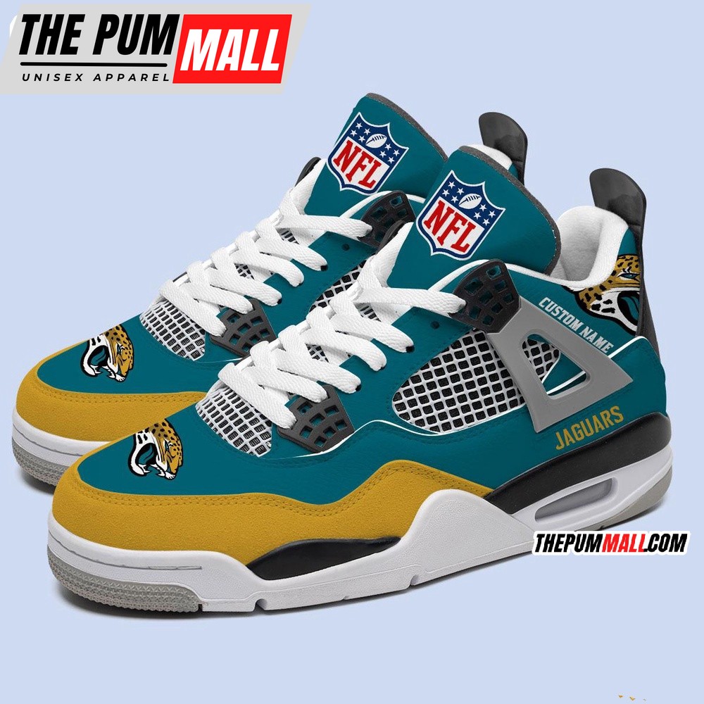 nfl-jacksonville-jaguars-football-team-air-jordan-4-shoes-personalized-aj4-snea-bt1e5vcd NFL Jacksonville Jaguars Football Team Air Jordan 4 Shoes, Personalized AJ4 Sneaker