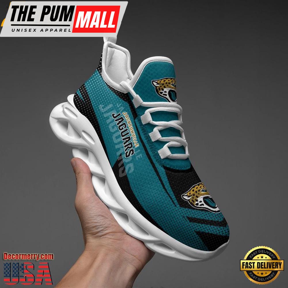 NFL Jacksonville Jaguars Sport Logo Max Soul Shoes , Running Sneakers Shoes