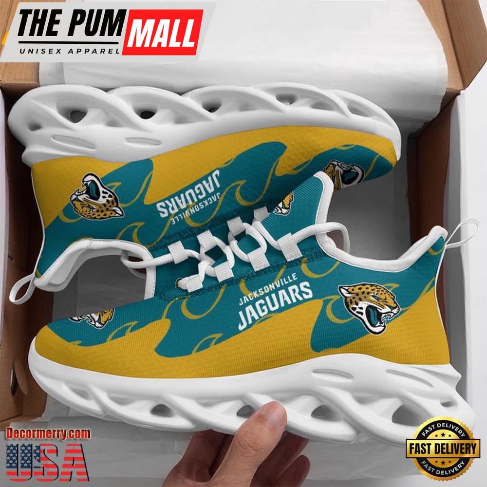 NFL Jacksonville Jaguars Sport Max Soul Shoes , Running Sneakers Shoes