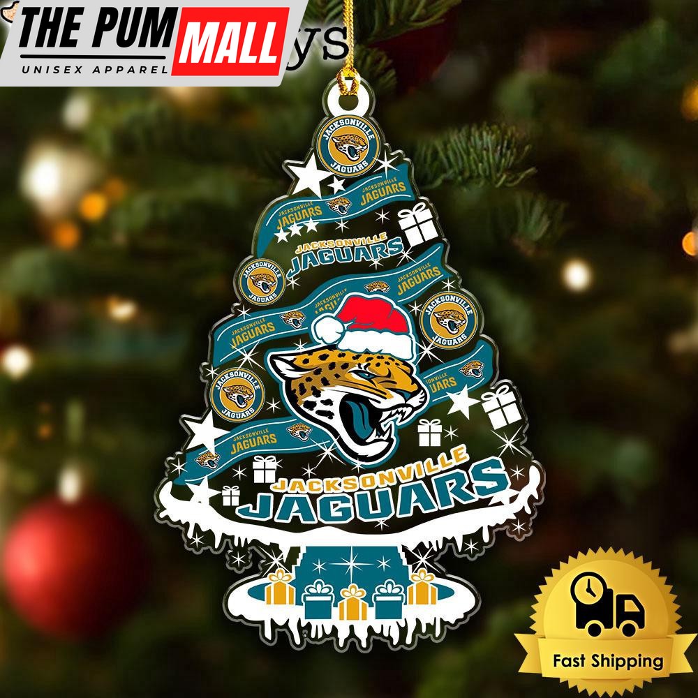 NFL Jacksonville Jaguars Tree Christmas Ornament Limited Edition