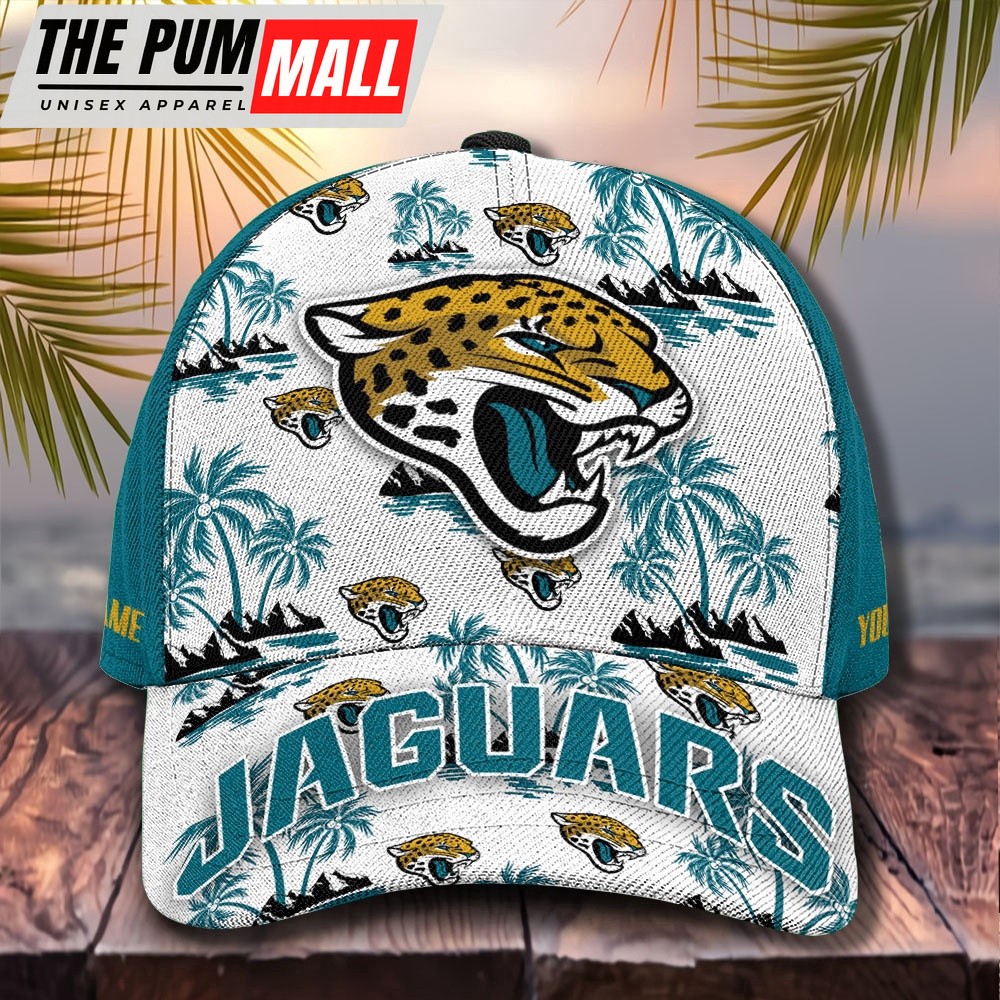 NFL Jacksonville Jaguars Tropical Summer Basball Cap