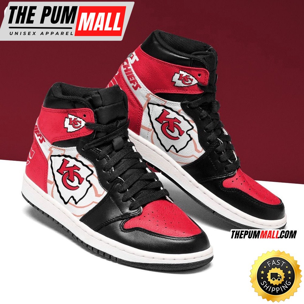 NFL Kansas City Chiefs 2 Air Jd 1 Shoes