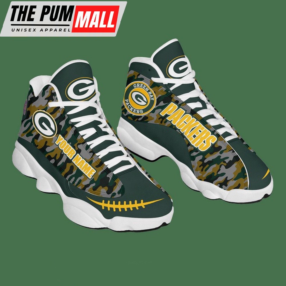 NFL Kansas City Chiefs Camo Air Jd 13 Shoes