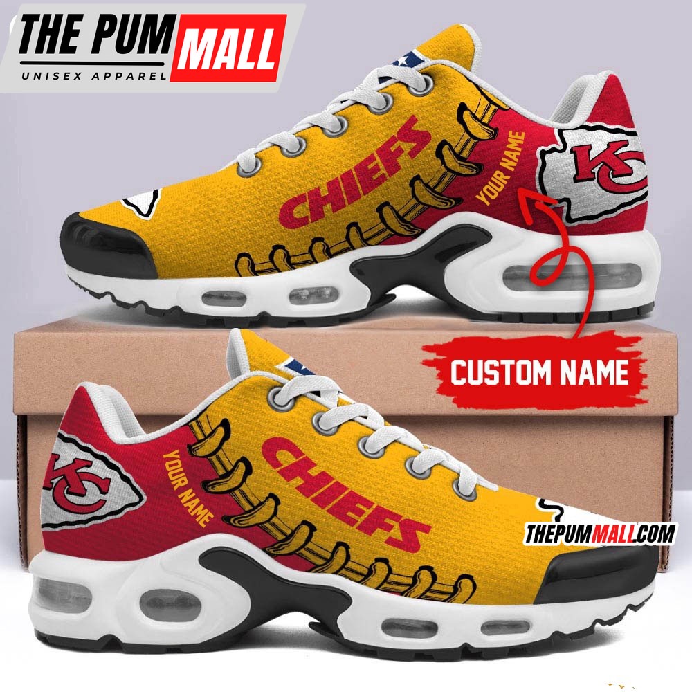 NFL Kansas City Chiefs Custom Air Max Plus Shoes