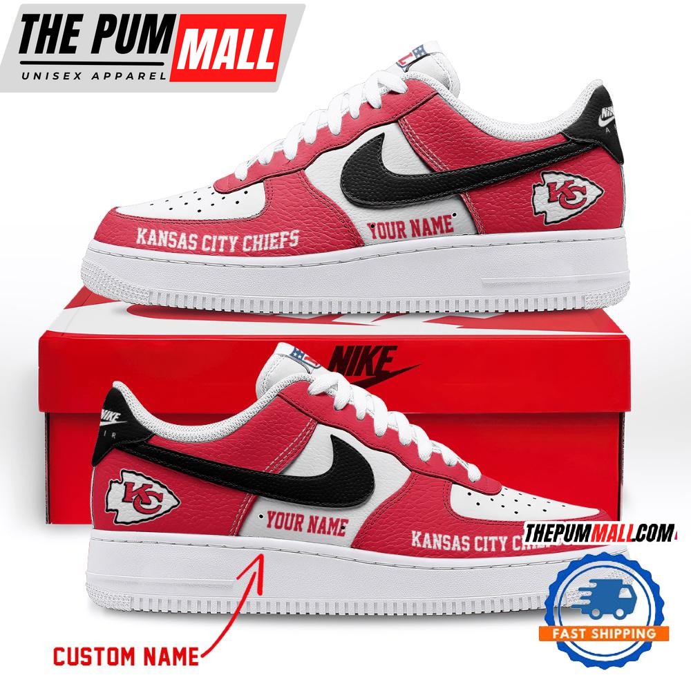 NFL Kansas City Chiefs Limited Edition Personalized Air Force 1 Shoes Sneaker