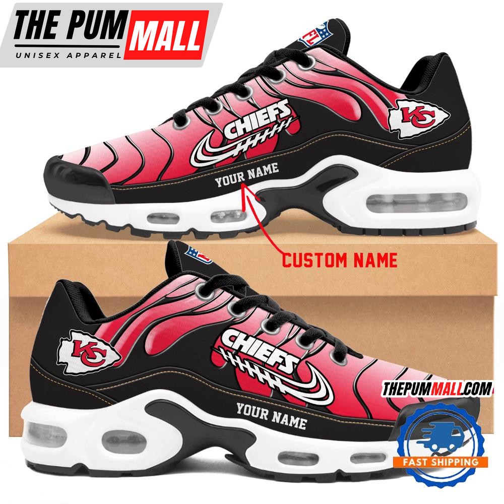 NFL Kansas City Chiefs Personalized Limited Edition Air Max Plus Shoes Sneaker