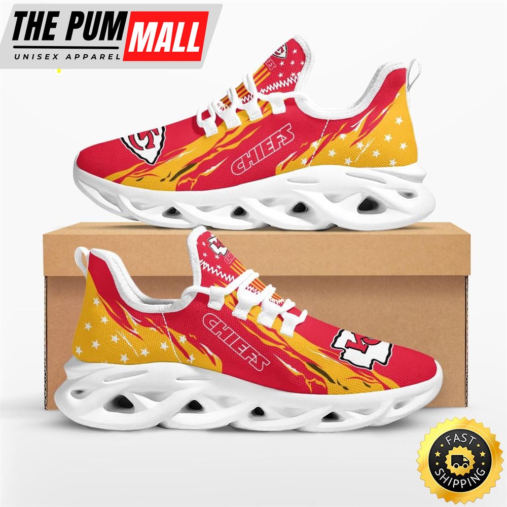 NFL Kansas City Chiefs Stars and Stripes M Soul Shoes