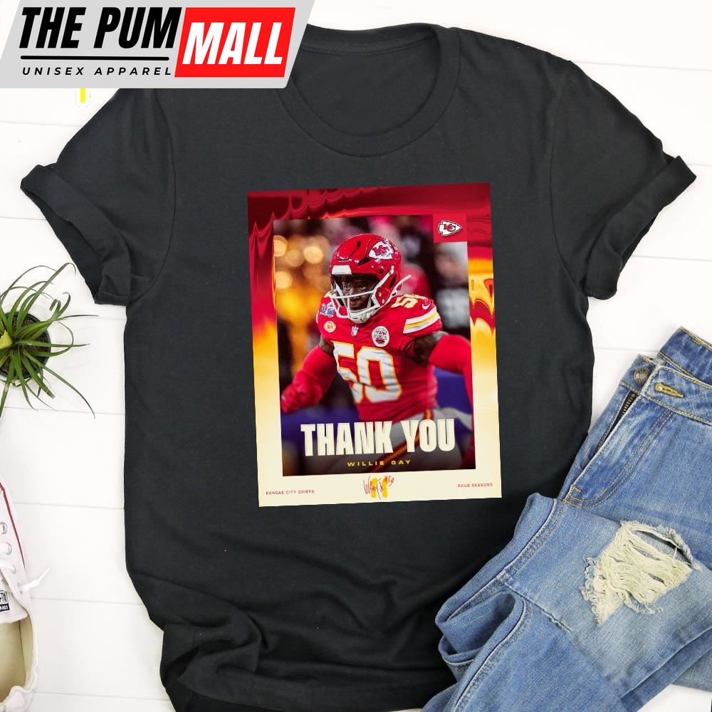 NFL Kansas City Chiefs Thank You For Everything T-shirt