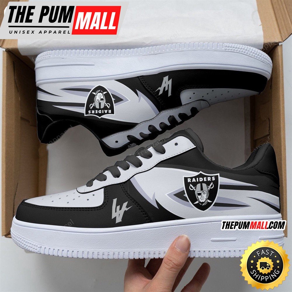 NFL Las Vegas Raiders Air Sneakers Custom Shoes For Fans