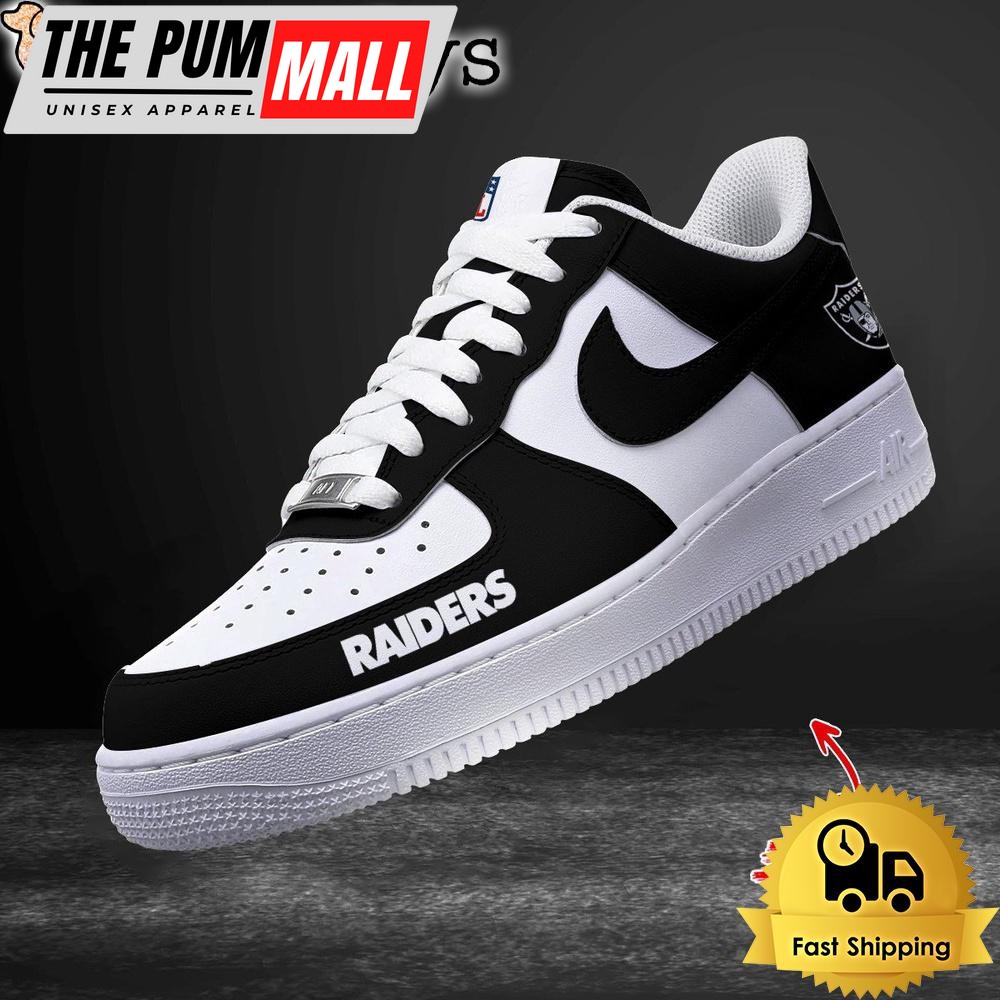 NFL Las Vegas Raiders Every Step Carries Belief Custom Air Force 1 Shoes