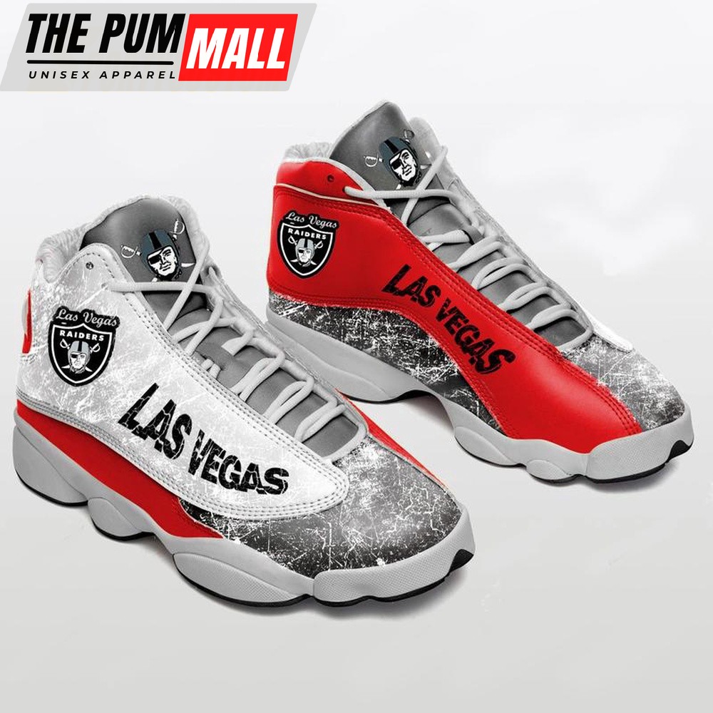 NFL Las Vegas Raiders Football Air Jd 13 Shoes