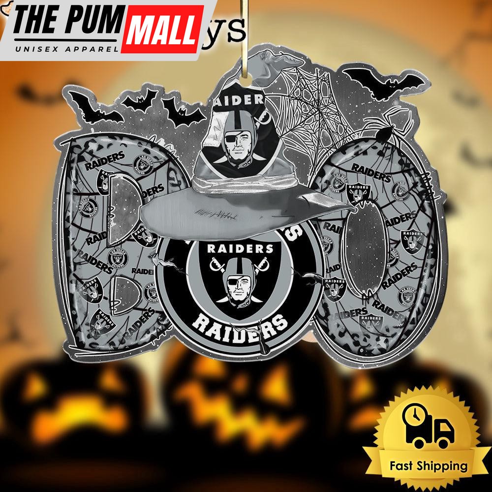 NFL Las Vegas Raiders Halloween Boo Ornament Limited Edition
