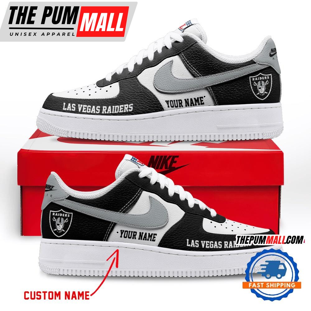 NFL Las Vegas Raiders Limited Edition Personalized Air Force 1 Shoes Sneaker