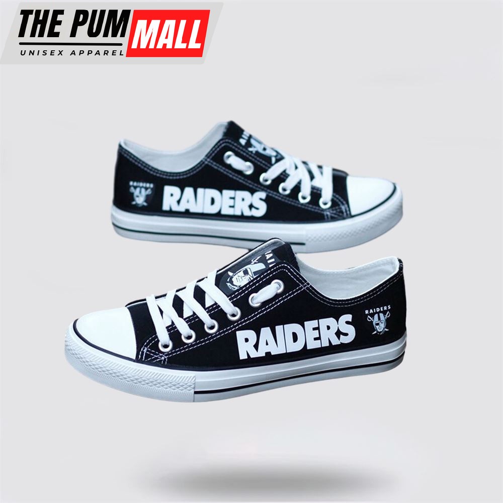 nfl-las-vegas-raiders-low-top-canvas-shoes-sport-sneakers-step-up-your-game-with-ajxbyzi2 NFL Las Vegas Raiders Low Top Canvas Shoes Sport Sneakers Step Up Your Game With Unmatched Comfort And Support