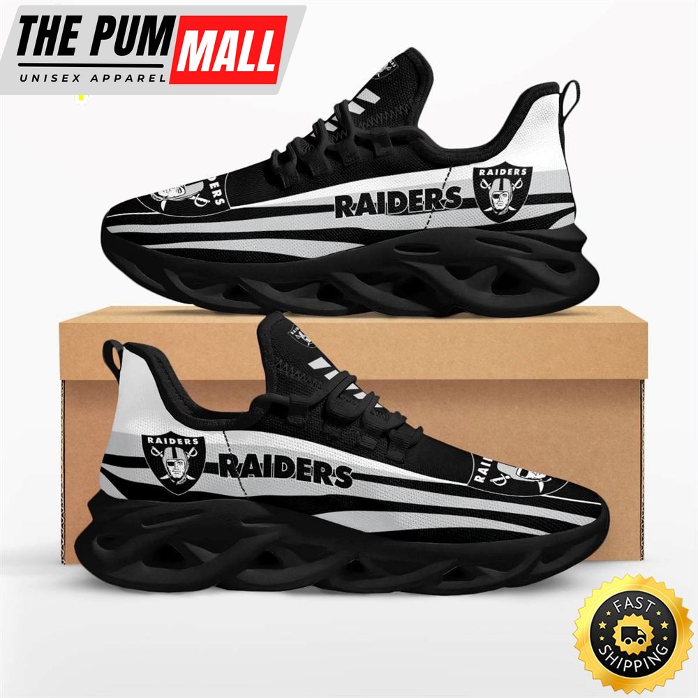 NFL Las Vegas Raiders Max Soul Running Shoes