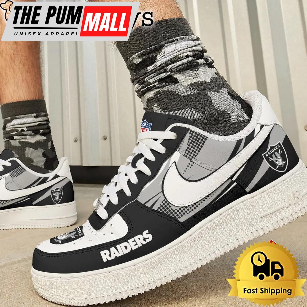 nfl-las-vegas-raiders-walk-with-team-pride-in-every-step-custom-air-force-1-shoe-u6k42sxr NFL Las Vegas Raiders Walk With Team Pride In Every Step Custom Air Force 1 Shoes