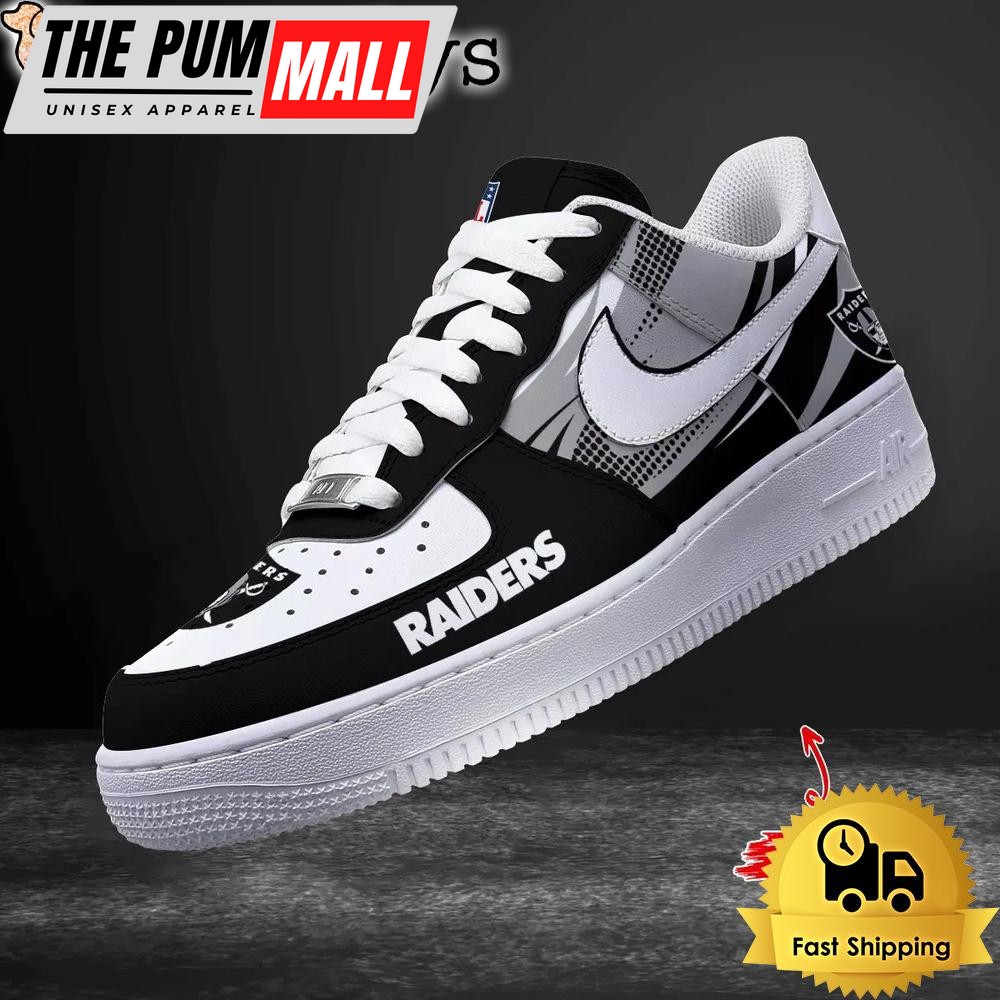 NFL Las Vegas Raiders Walk With Team Pride In Every Step Custom Air Force 1 Shoes