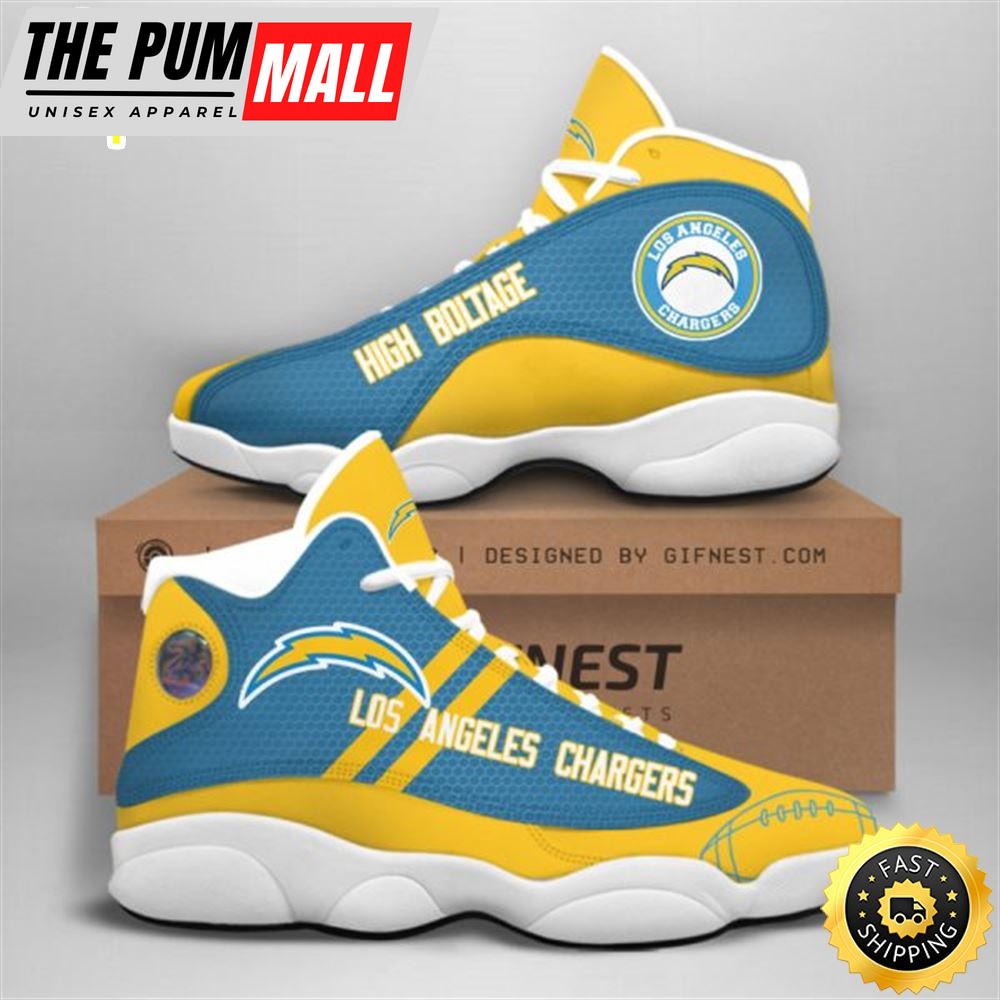 NFL Los Angeles Chargers Air Jd 13 Shoes